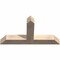 Ekena Millwork Portland Smooth Timber Gable Bracket, Douglas Fir, 48"W x 26"H x 5 1/2"D x 5 1/2"F, 13/12 Pitch GBW048X26X0606POR00SDF - alternate 2